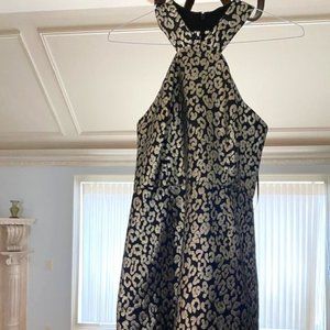 Slate and Willow Metallic Leopard Dress size 6